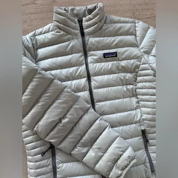 Patagonia Down Sweater Jacket Feather gray XL - Picture 7 of 10